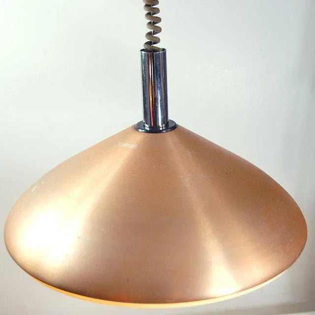 Pink Aluminum Lamp from Erco Lights, Germany, 1970s For Sale - Image 10 of 11