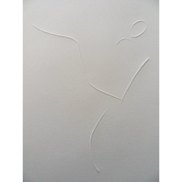 Henri Matisse (1869-1954) (after) Bodies in Balance Wood engraving by embossing On paper from Moulin de Laroque, 24 x 32...