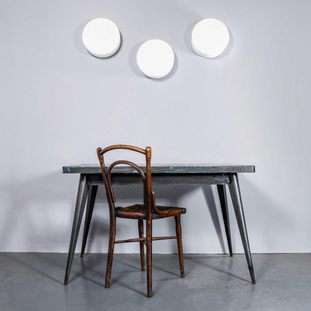 Czech Opaline Tapered Wall Lamp, 1950s For Sale - Image 3 of 11