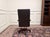 English Chesterfield Desk Chair in Oxblood Leather For Sale - Image 4 of 8