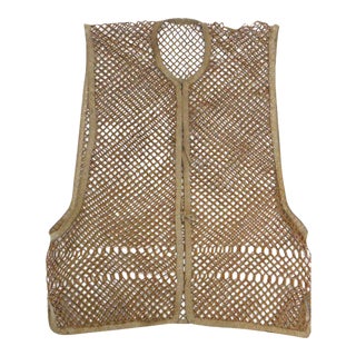 Bamboo Vest, South China C.1880 For Sale