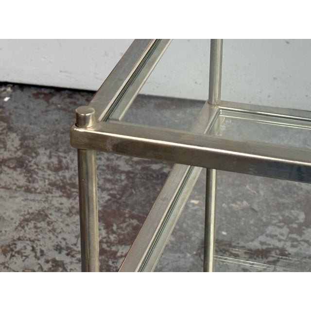 West Elm Terrace Media Stand For Sale - Image 10 of 12