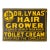 Dr. Lynas Hair Grower Toilet Cream | Antique Quack Medicine Sign For Sale