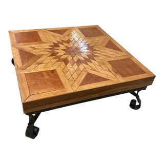 Hand Made One of a Kind Coffee Table For Sale