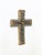 1960s Gilt Ceramic Byzantine Crucifix by Marc Roussel, Vallauris, 1962 For Sale - Image 5 of 12