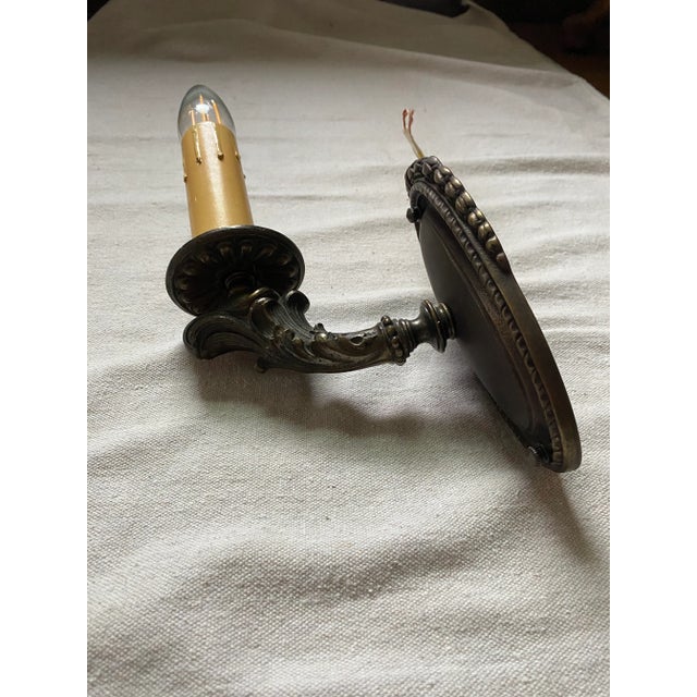 1920s Colonial Revival Style Sconce For Sale - Image 11 of 12
