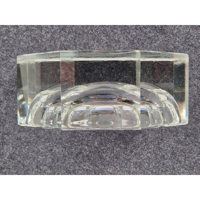 Art Nouveau Crystal Ashtray from Moser, 1940s For Sale - Image 6 of 18