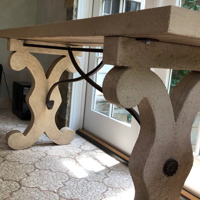 French Stone Yard Inc Coventry Console Table Chairish