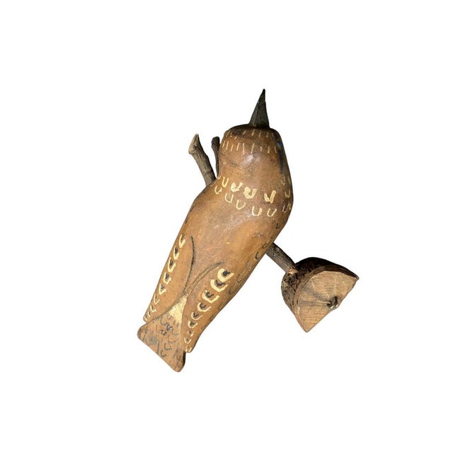 1930s 1930s Wood Carved Austrian Bird 77 For Sale - Image 5 of 5