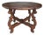 Antique Spanish Revival Round Table For Sale