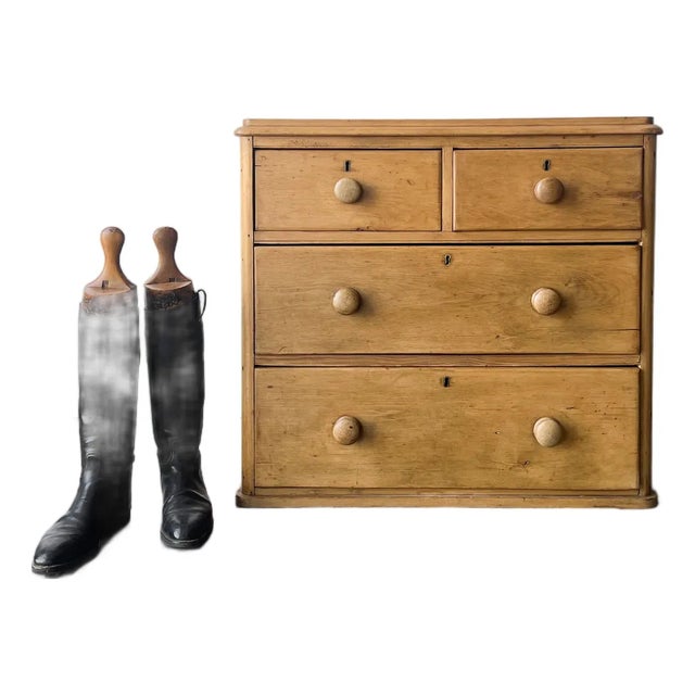 Antique English Pine Chest of Drawers | Dresser For Sale