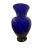 Blue Glass Vase, 1960s For Sale - Image 3 of 5