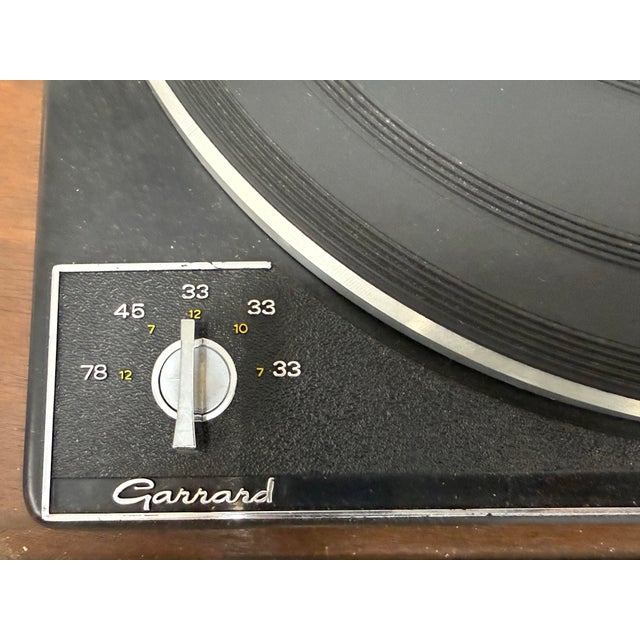 Garrard Record Player, Multiple Speeds For Sale - Image 9 of 12