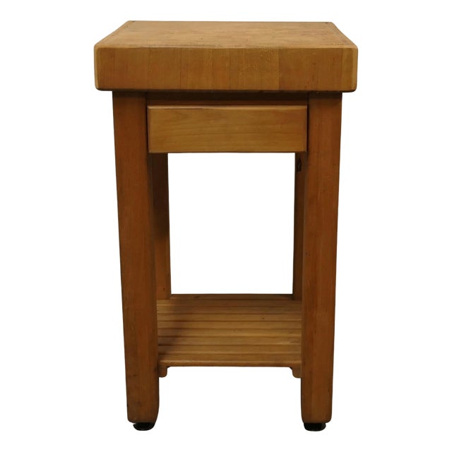 Industrial Chopping Block, 1970s For Sale