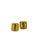 1990s A Pair of Vintage Monet Red Enamel & Gold-Tone Clip-on Earrings – Mid-Century Modern Rectangular Statement Earrings For Sale - Image 5 of 5