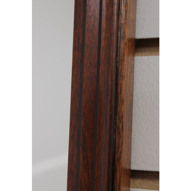 Mahogany Colonial Williamsburg Reproduction Mirror For Sale - Image 10 of 13