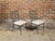 Mid 20th Century Pair of English Chinese Chippendale Style Midcentury Side Chairs with Upholstery For Sale - Image 5 of 10