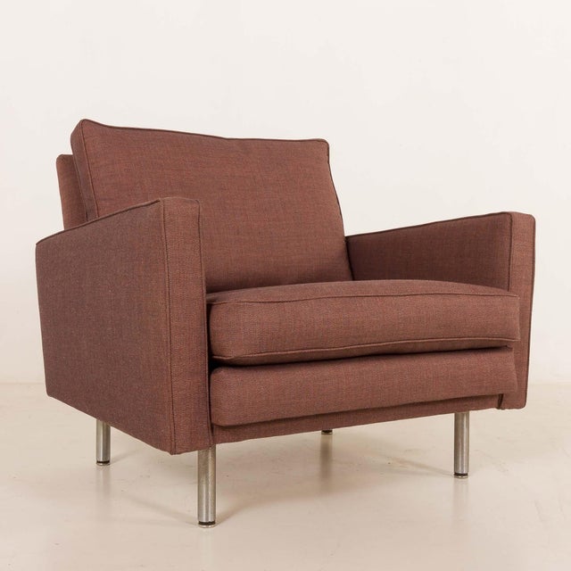 Textile Vintage Loose Cushion Lounge Chair by George Nelson for Herman Miller, 1960s For Sale - Image 7 of 18