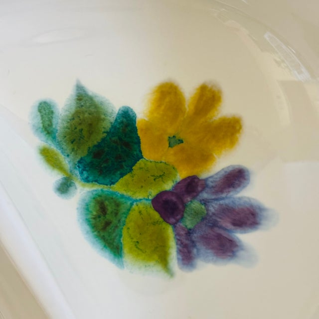 Franciscan Earthenware Divided Oval Serving Bowl For Sale In San Francisco - Image 6 of 10