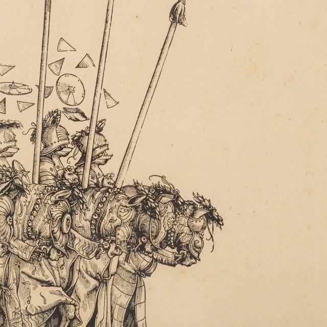 Hans Burgkmair the Elder, Triumphs of Maximilian, 1800s, Woodcut, Set of 3 For Sale - Image 9 of 18