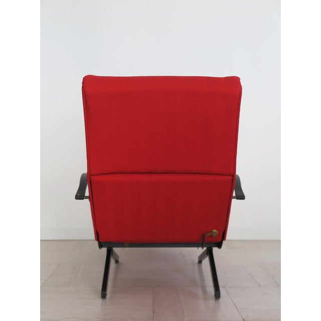 Italian Model P40 Reclining Chair by Osvaldo Borsani for Tecno, Italy, 1950s For Sale - Image 11 of 18