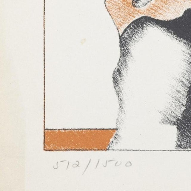 Modern Maria Gabriel, Composition, 1973, Screenprint For Sale - Image 3 of 6