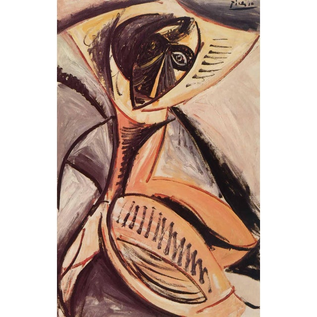 Artist: Pablo Picasso Title: Woman with raised arms Medium: Giclee Marks: L.E numbered Paper size: watercolor paper 19 x...