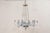 Vintage French 16-Light Circular Chandelier For Sale - Image 4 of 12