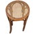 Late 19th Century Late 19th Century Victorian Vienna Bent Oak & Cane Low Stool Attributed Thonet For Sale - Image 5 of 8