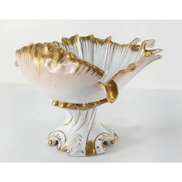 Italian Crustacean Shell Shaped Tazza Dish For Sale - Image 4 of 11