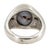 Contemporary Late 20th Century Sky Blue Star Sapphire Ring, Size 5 For Sale - Image 3 of 3