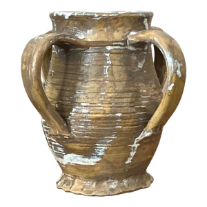 Vintage Boho Original Studio Pottery Handle Vase