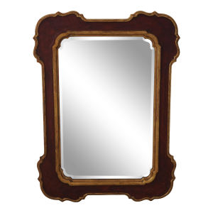 Mirror Fair Encised Carved Frame Decorative Mirror