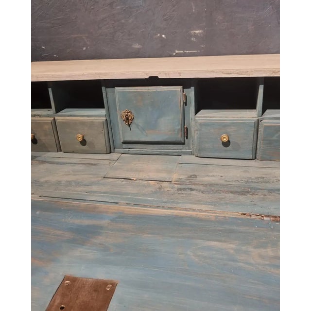 French Mid 19th Century Secretary Desk For Sale - Image 3 of 8