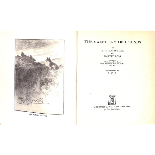 "The Sweet Cry of Hounds" 1936 Ross, Martin, Somerville, E. For Sale - Image 4 of 8