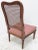 French Louis XVI Style Caned Slipper Chair For Sale - Image 3 of 5