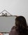 Circa 1930 French Art Deco Wall Mirror With Hanging Chain France 1930s For Sale - Image 11 of 11