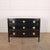 Early 19th Century French ebonized 3 drawer commode with a 3cm thick marble top. 1820 This piece is designed in the style...