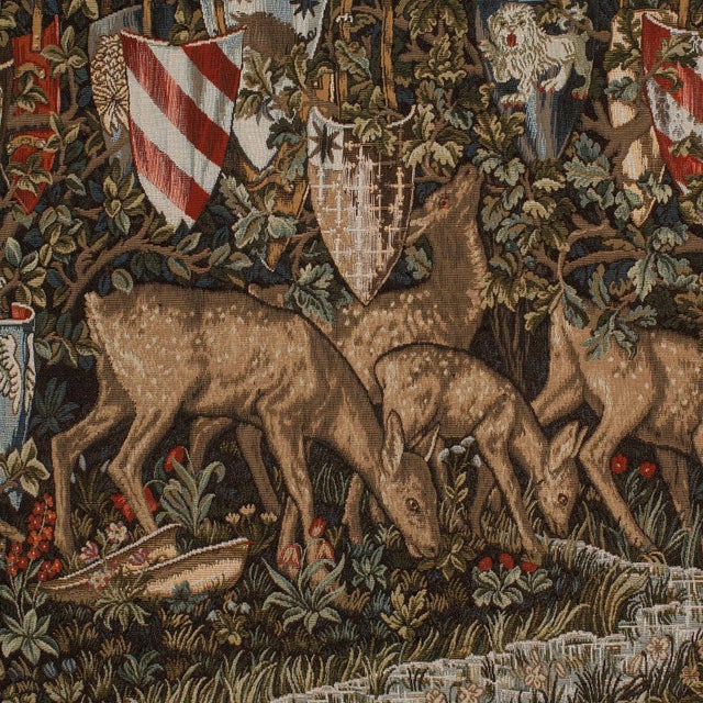 1980s Vintage Belgian Verdure Panel For Sale - Image 6 of 13