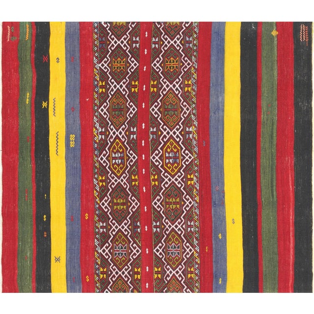 1960s Turkish Kilim For Sale In Los Angeles - Image 6 of 6