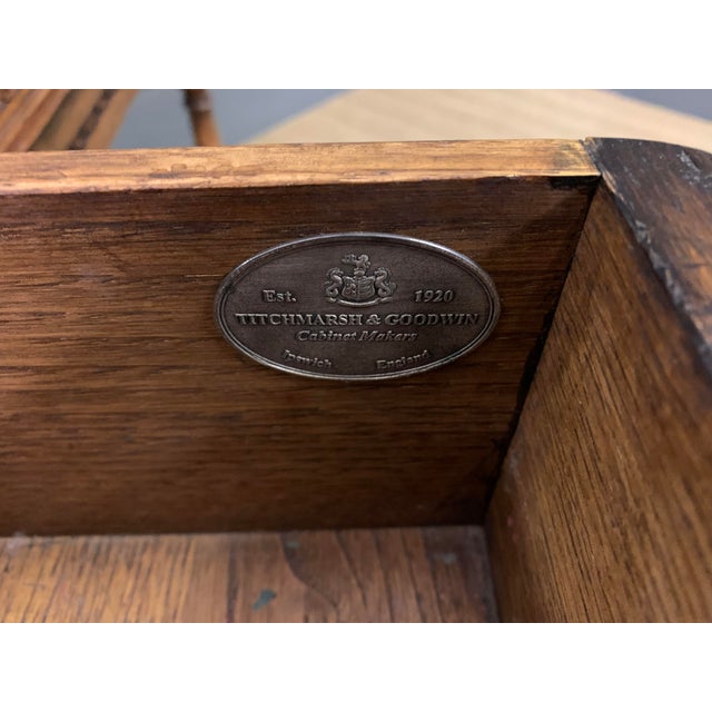 Ipswich Oak Dressing Table and Stool, 1930, Set of 2 For Sale - Image 11 of 17