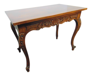 Louis XV Country French Oak Carved Center Table