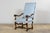 Blue Pair of Late 19th Century French Louis XIII Style Oak Armchairs, Os De Mouton For Sale - Image 8 of 18