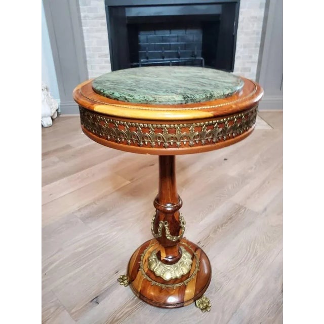 French Louis XVI Style Gu�ridon Table For Sale - Image 11 of 11