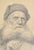 Albert Goltjakov, Man with a Winter Hat, 1953, Pencil on Paper, in Good conditions. Designed 1950 to 1959 This piece has...