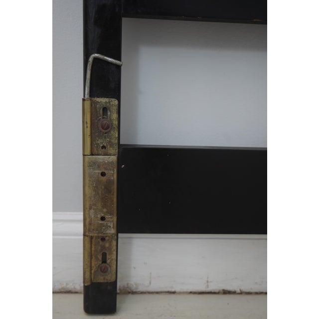 Wood John Stuart Mid Century Modern Macassar King Size Headboard For Sale - Image 7 of 10