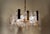 Gilded and Crystal Glass Chandelier from Orrefors, Sweden, 1970s For Sale - Image 9 of 13