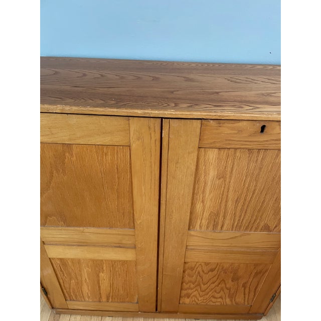 1970s Mogens Kosh Danish Oak Cabinet, Attributed For Sale In Chicago - Image 6 of 13
