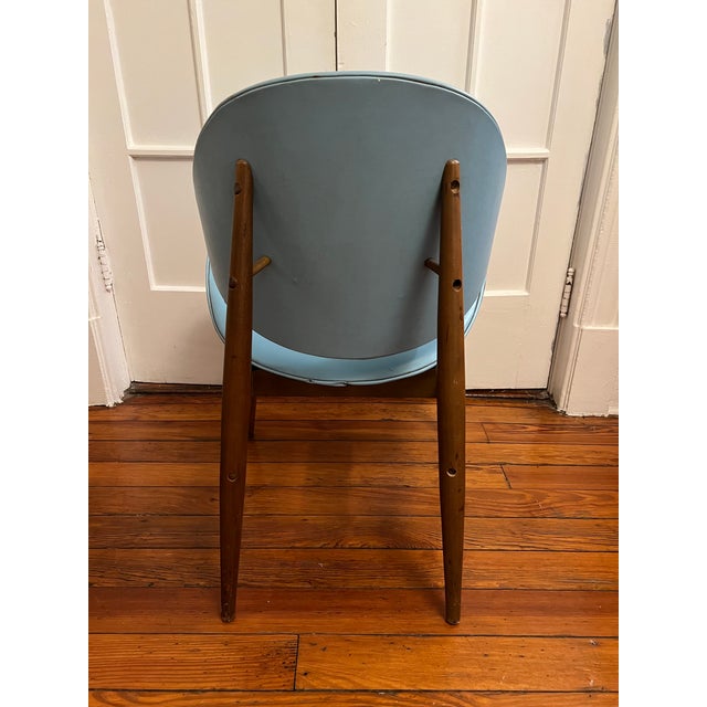 Mid-Century Modern Pair Vintage Mid-Century Clamshell Chairs Attributed to Seymour James Wiener for Kodawood For Sale - Image 3 of 8