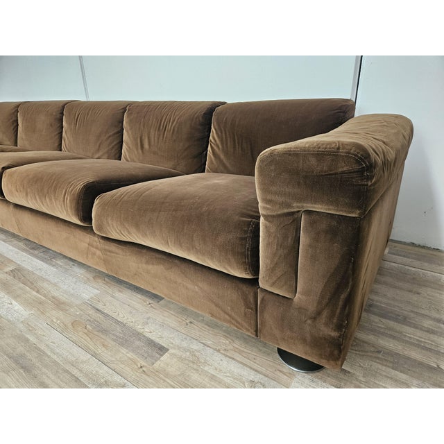 D120 Five-Seater Sofa by Valeria Borsani and Alfredo Bonetti for Tecno, 1966 For Sale - Image 12 of 16